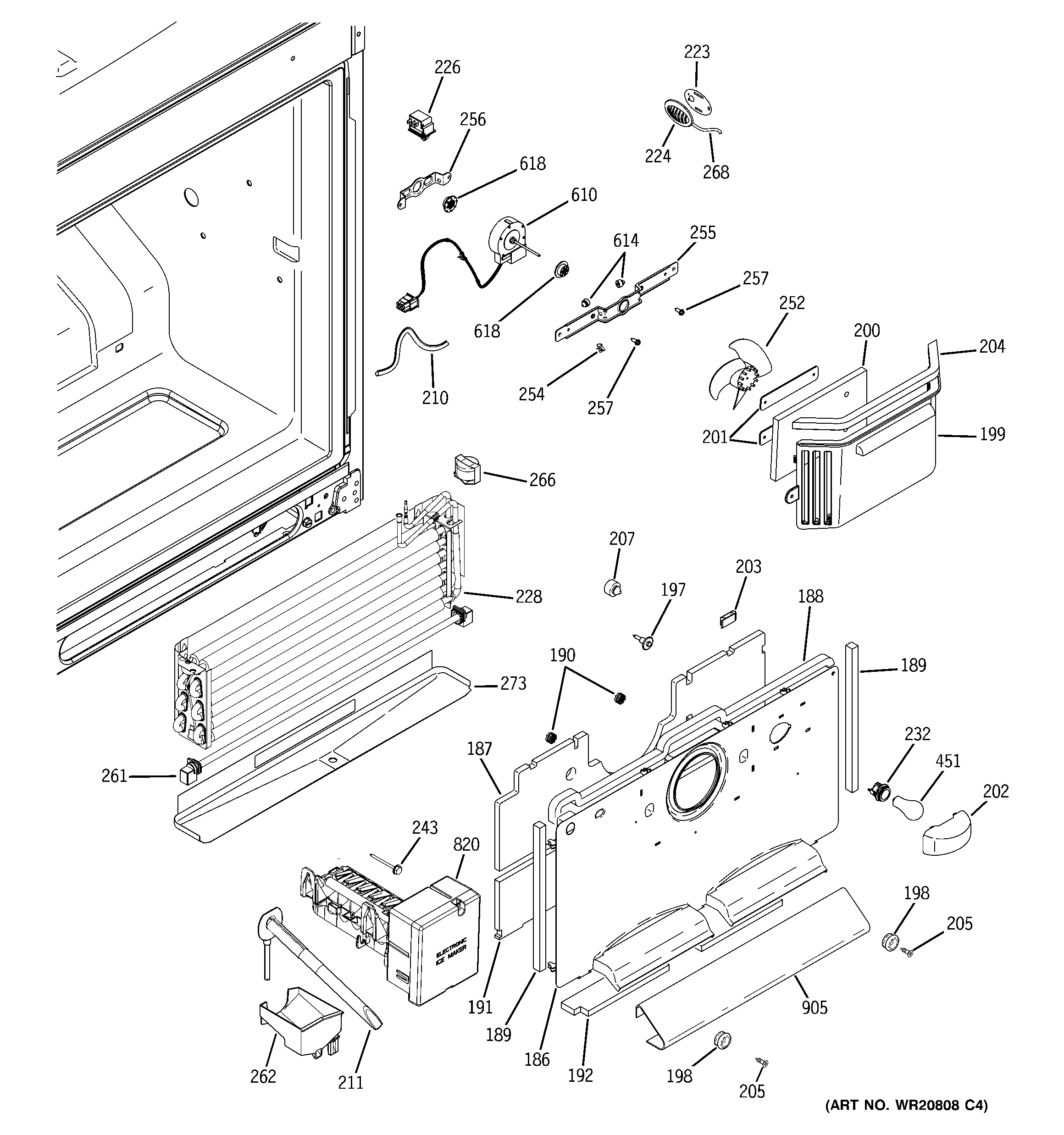Freezer section
