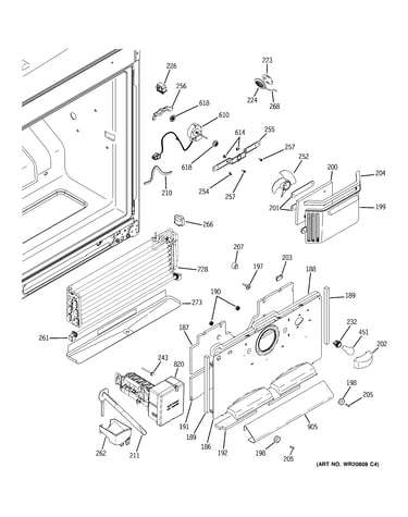 Freezer section