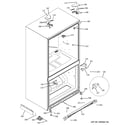 GE PFSS5NFCASS case parts diagram