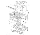 GE PSA1200RWW01 oven cavity parts diagram