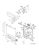 Escutcheon & door assembly