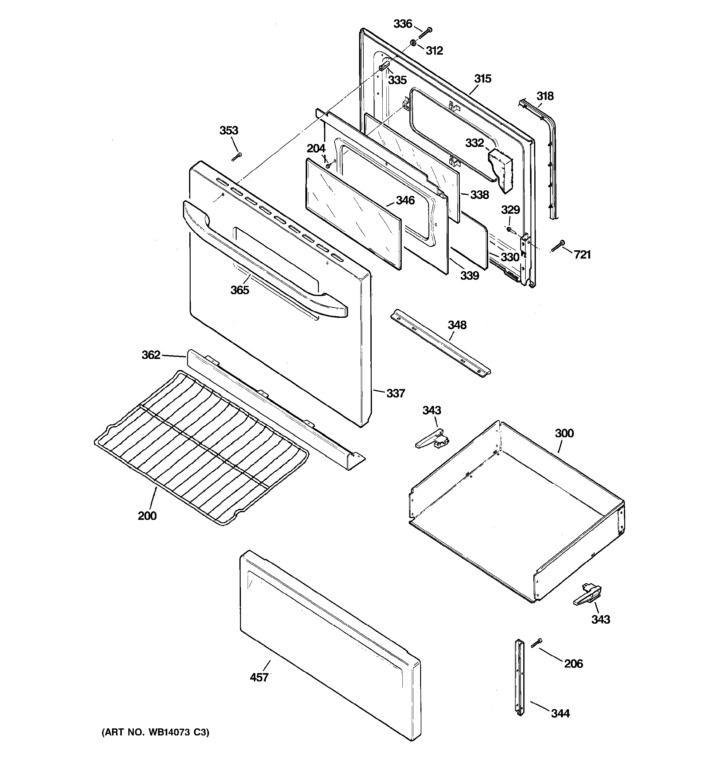 Door & drawer parts