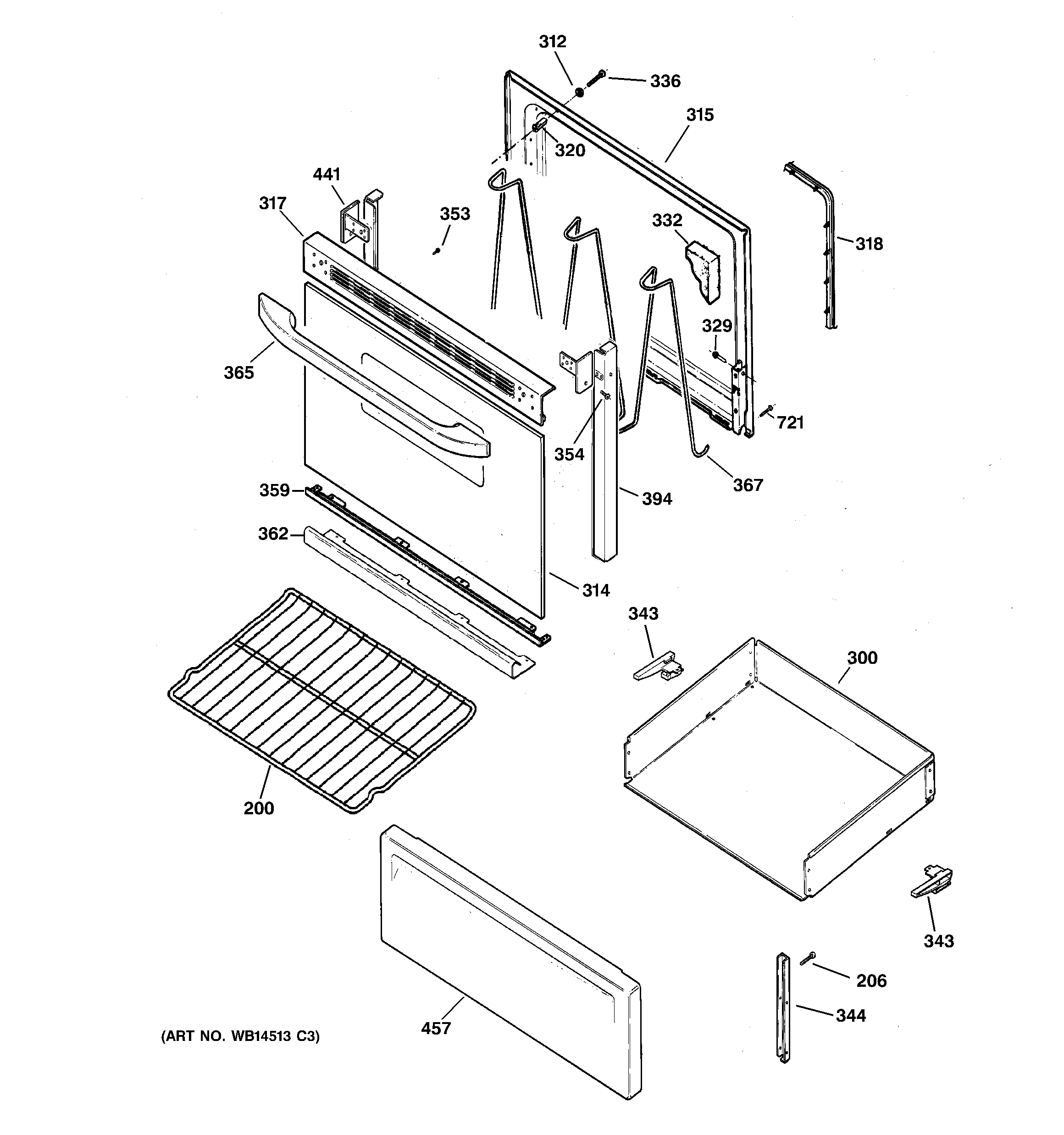 Door & drawer parts
