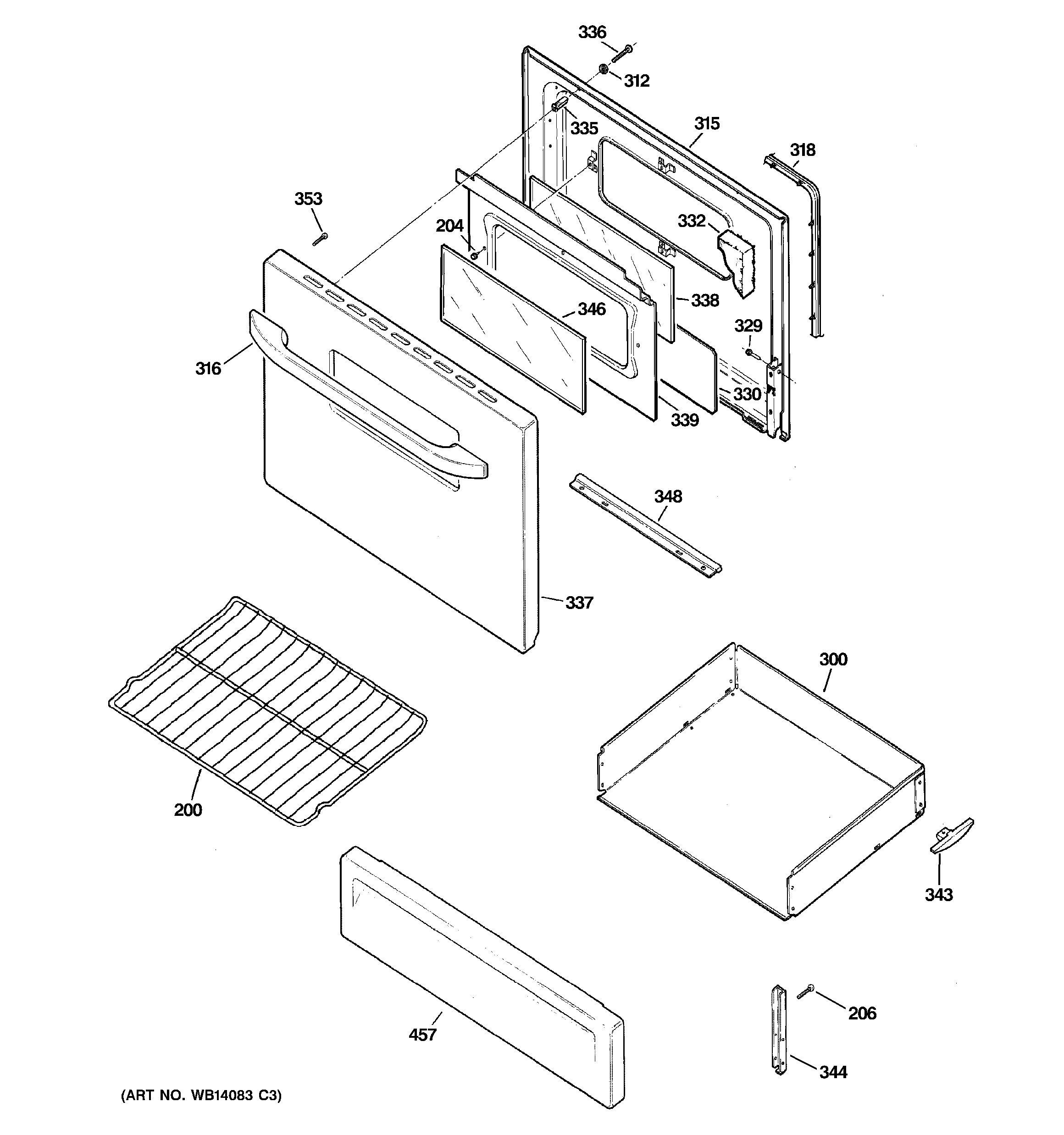 Door & drawer parts