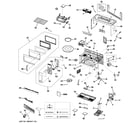 GE PVM1970SR1SS microwave diagram