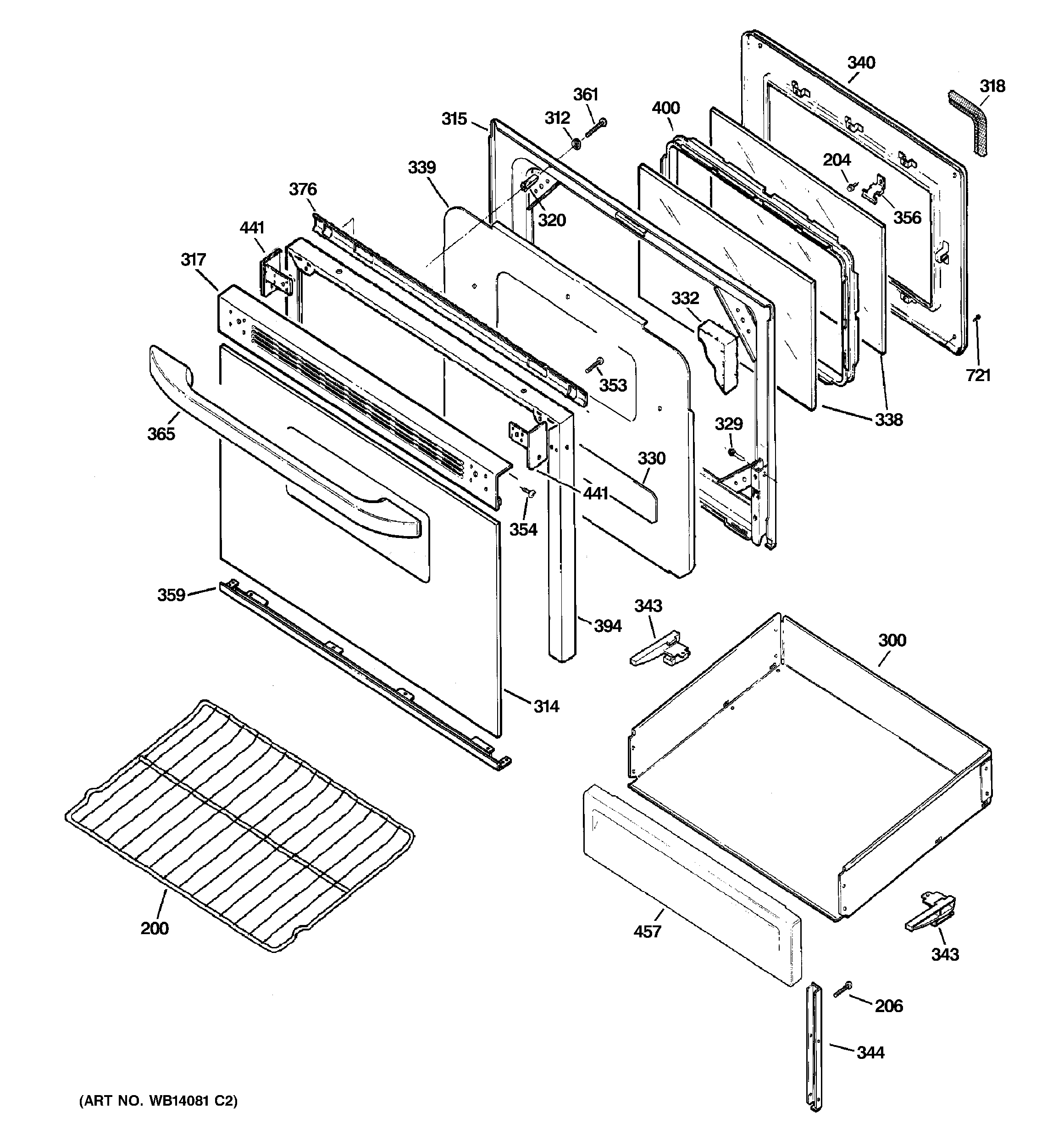 Door & drawer parts