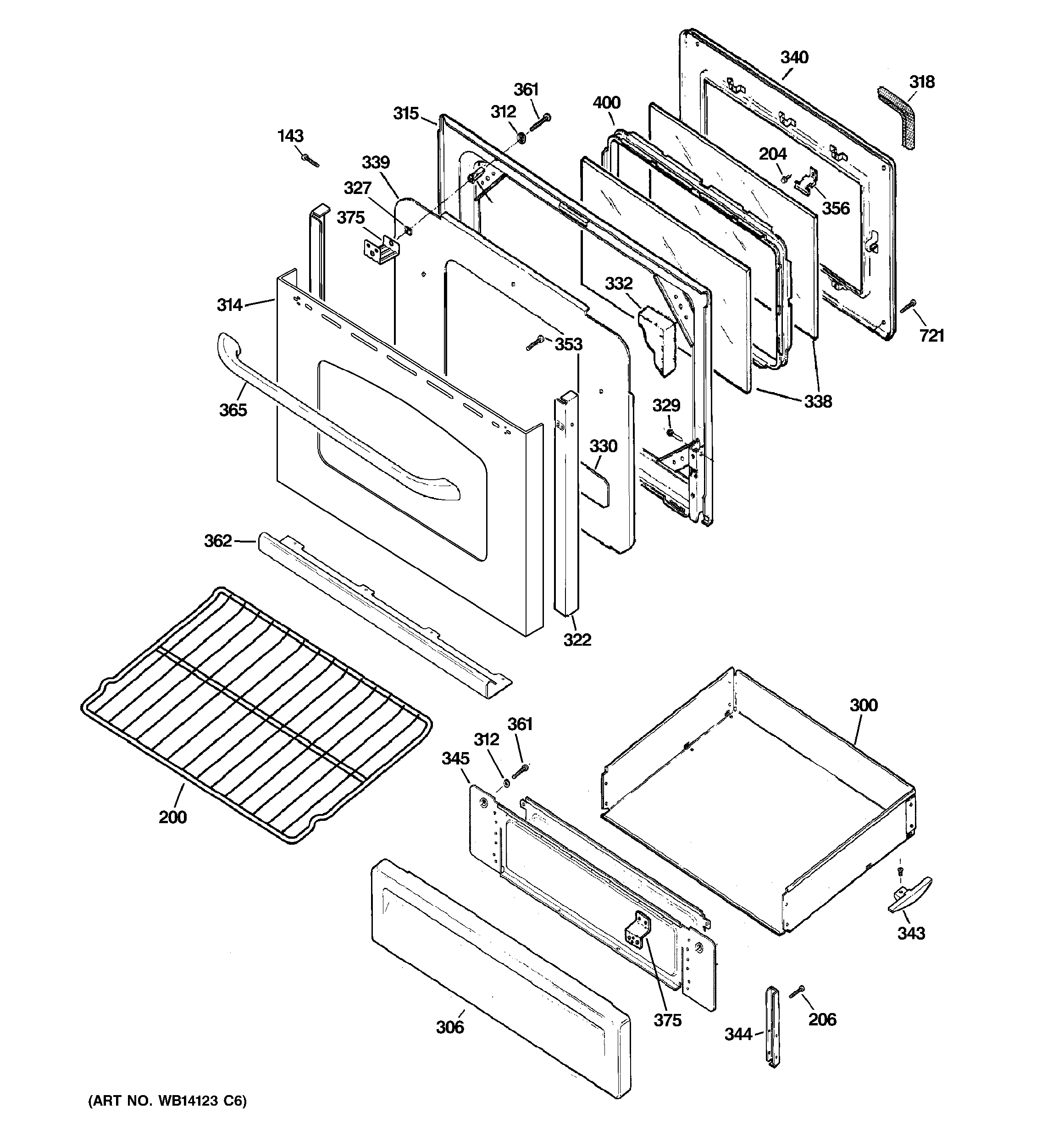 Door & drawer parts