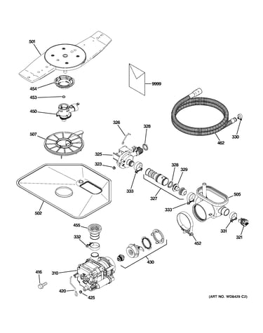Motor-pump mechanism