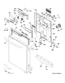 Escutcheon & door assembly