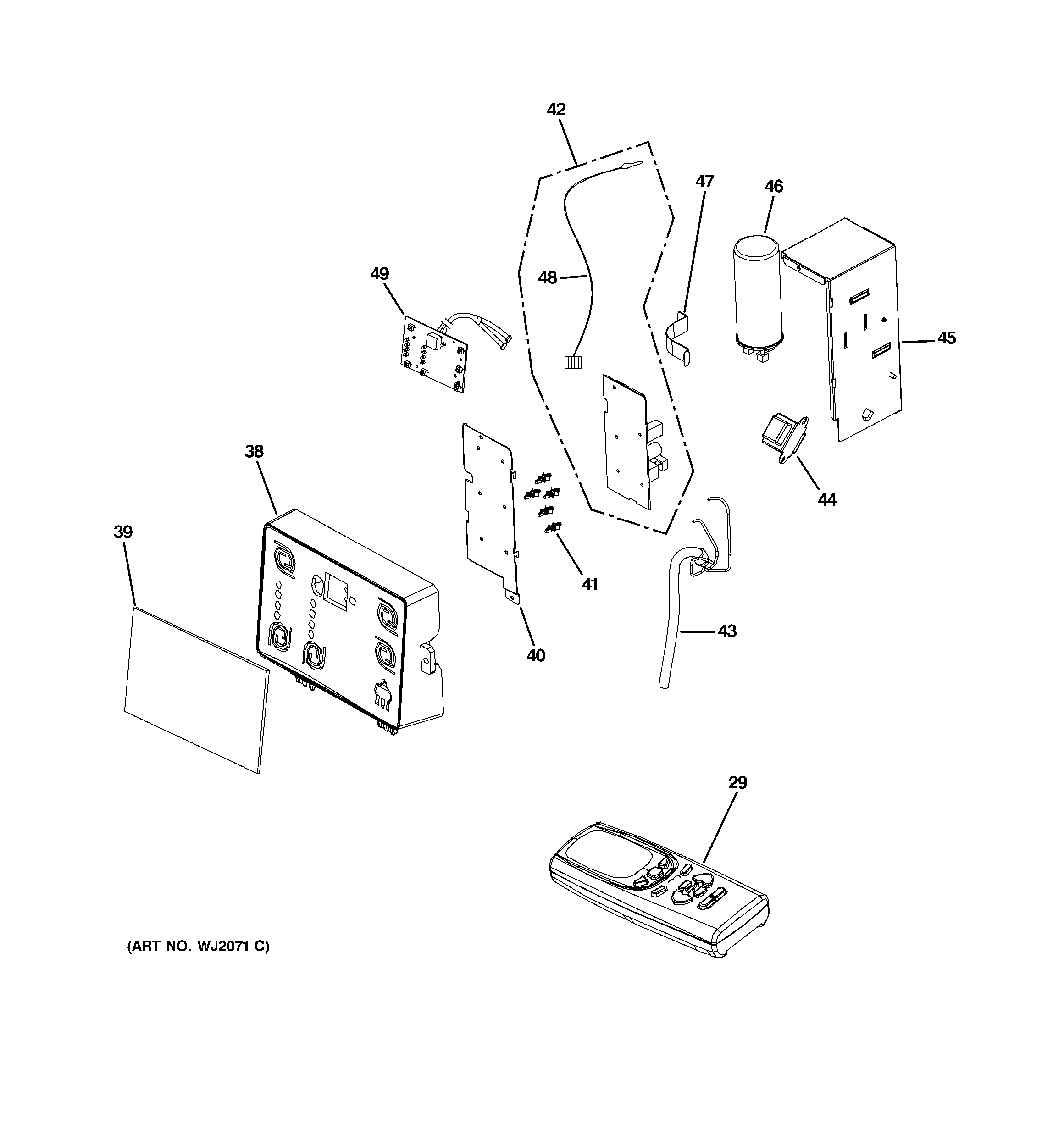 Control parts