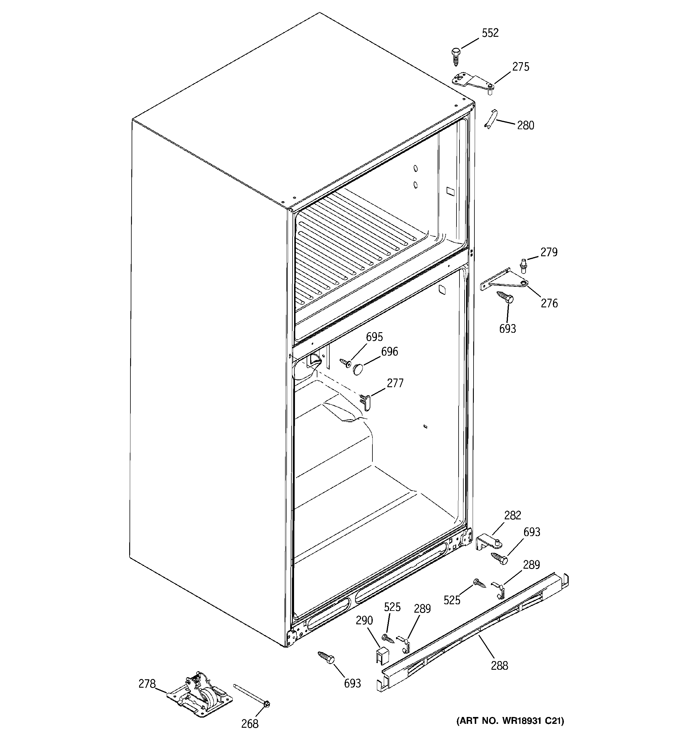 Case parts