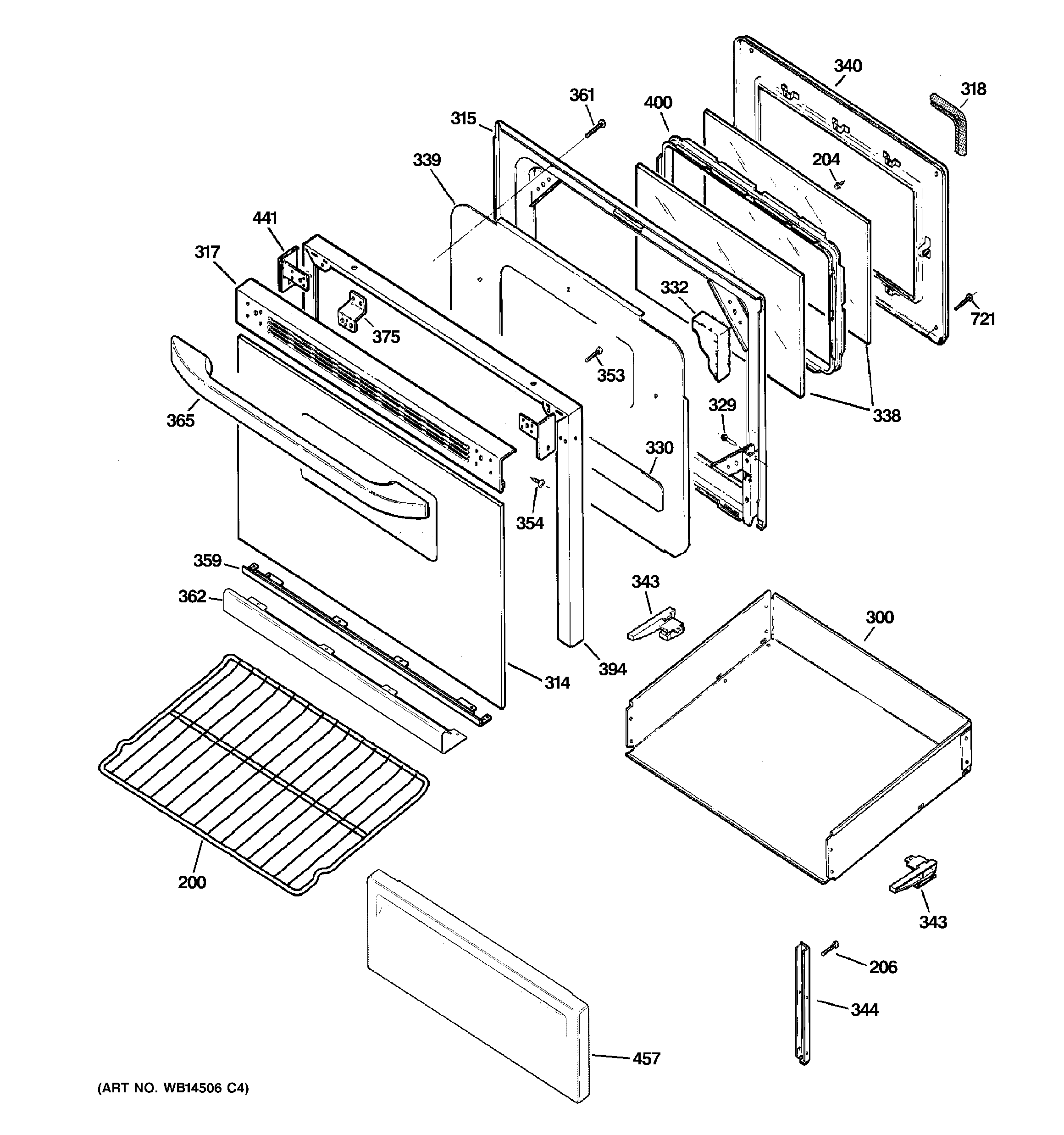 Door & drawer parts