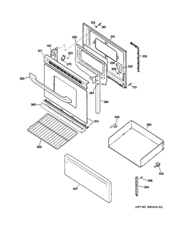 Door & drawer parts