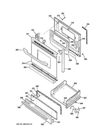 Door & drawer parts
