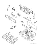 Control panel & cooktop