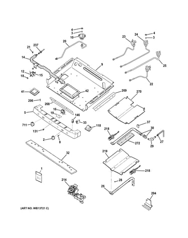 Gas & burner parts
