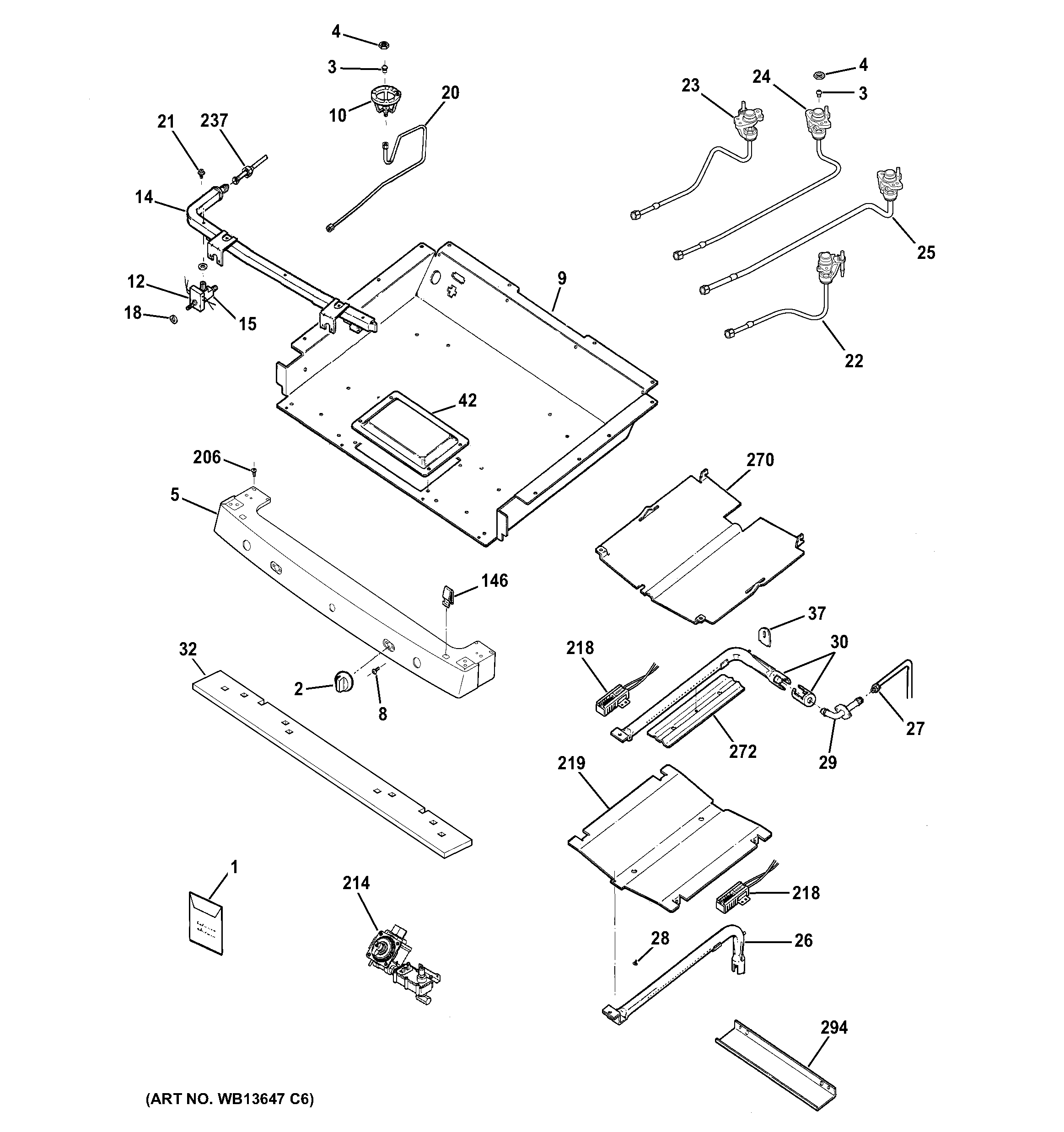 GAS & BURNER PARTS