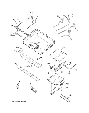 Gas & burner parts