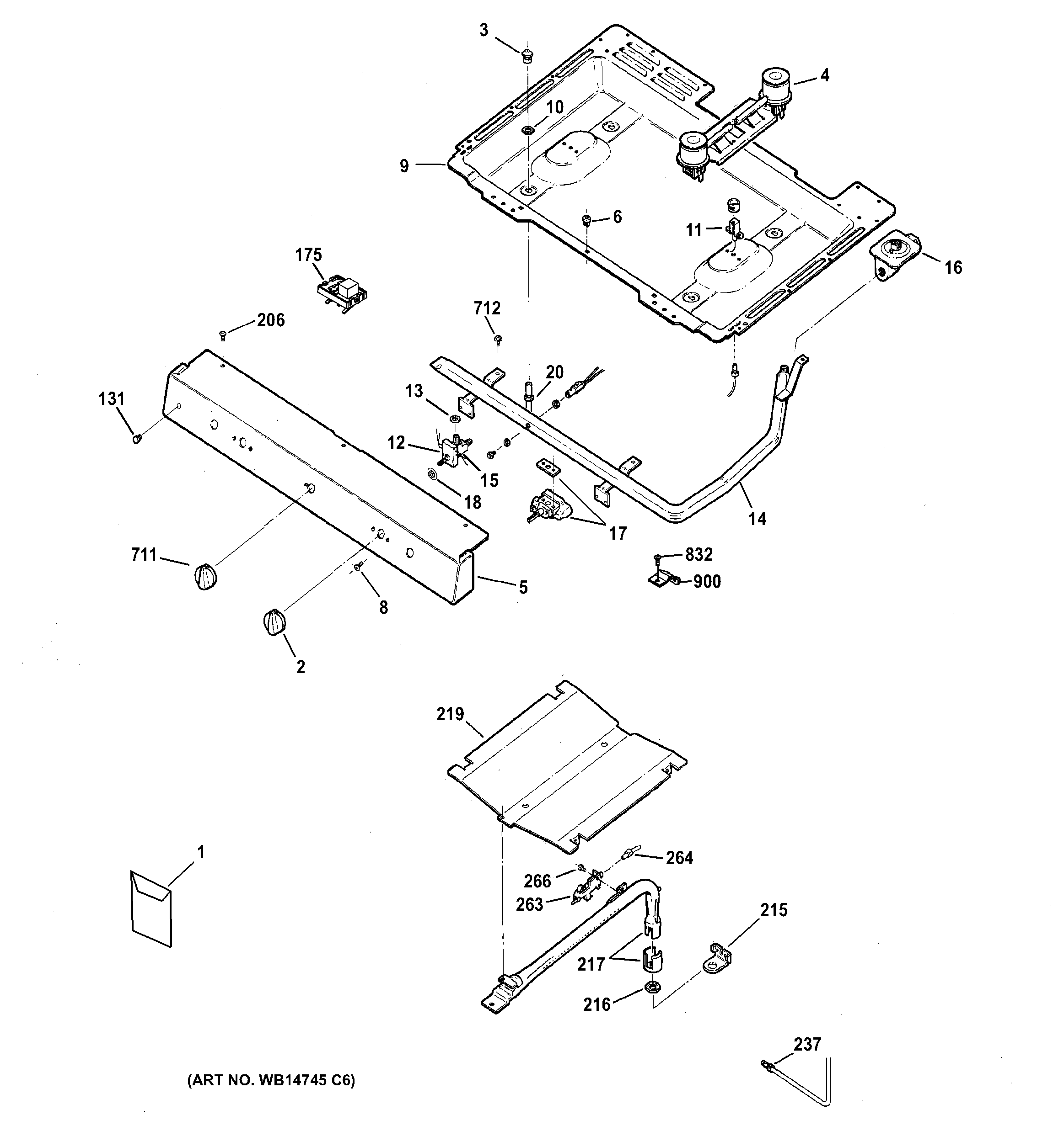 Gas & burner parts