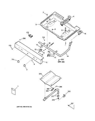 Gas & burner parts