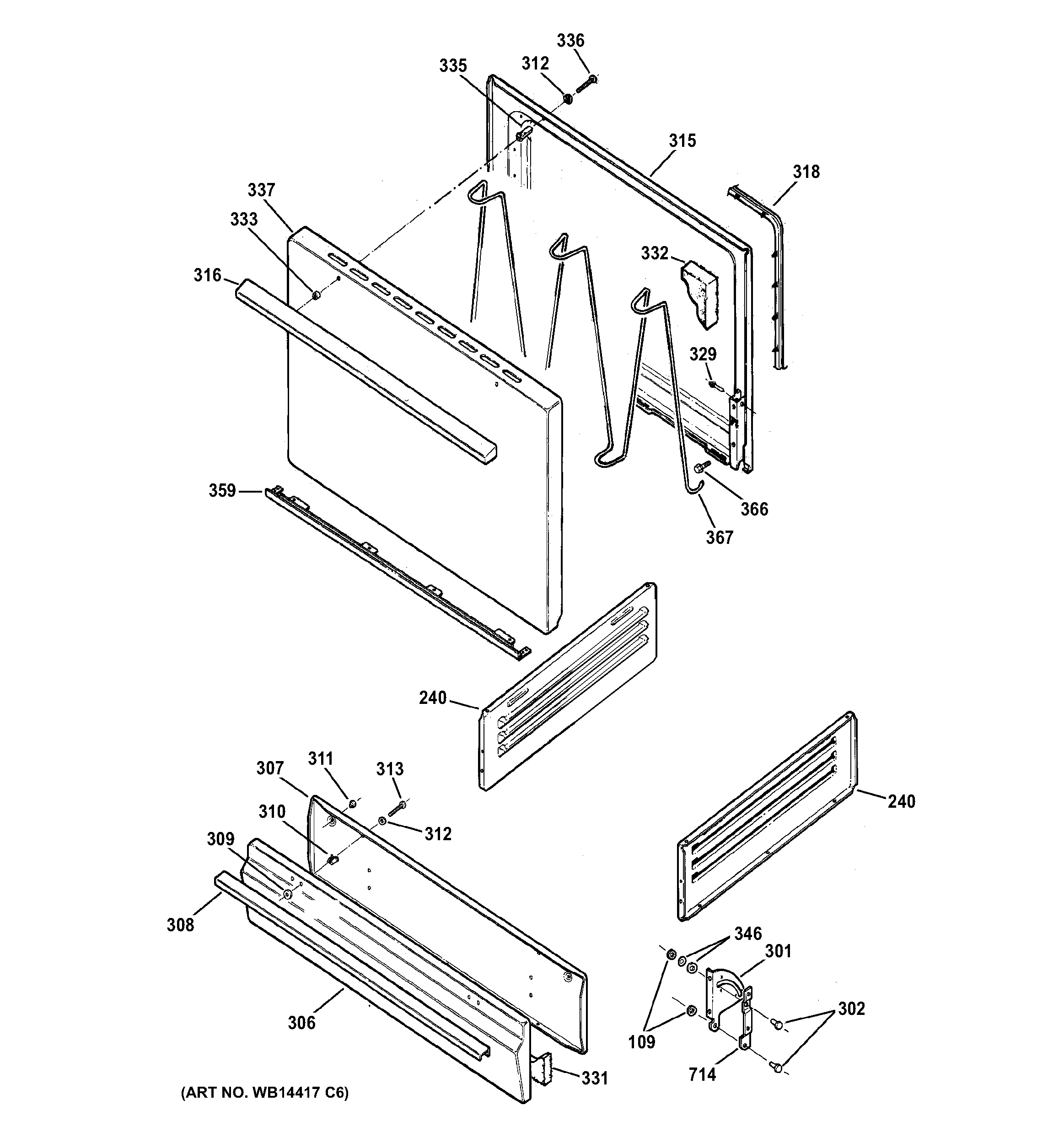 Door & drawer parts