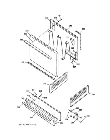 Door & drawer parts