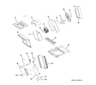 GE AEN08LQQ1 base pan & unit parts diagram