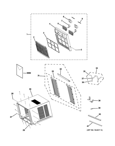 Grille & chassis parts