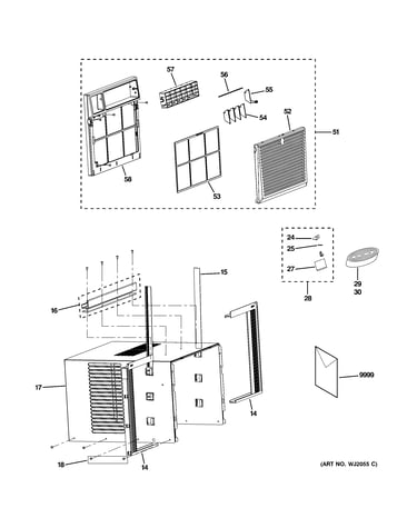 Grille & chassis parts