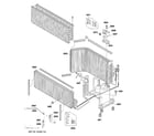 GE AZ41E09EACW3 unit parts diagram