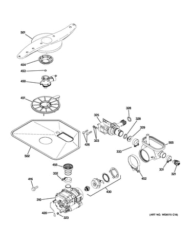 Motor-pump mechanism