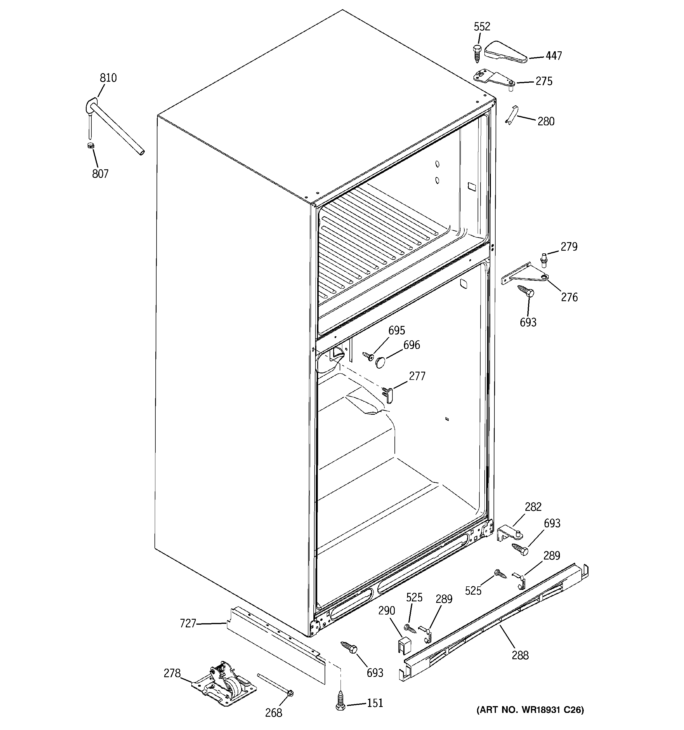 Case parts