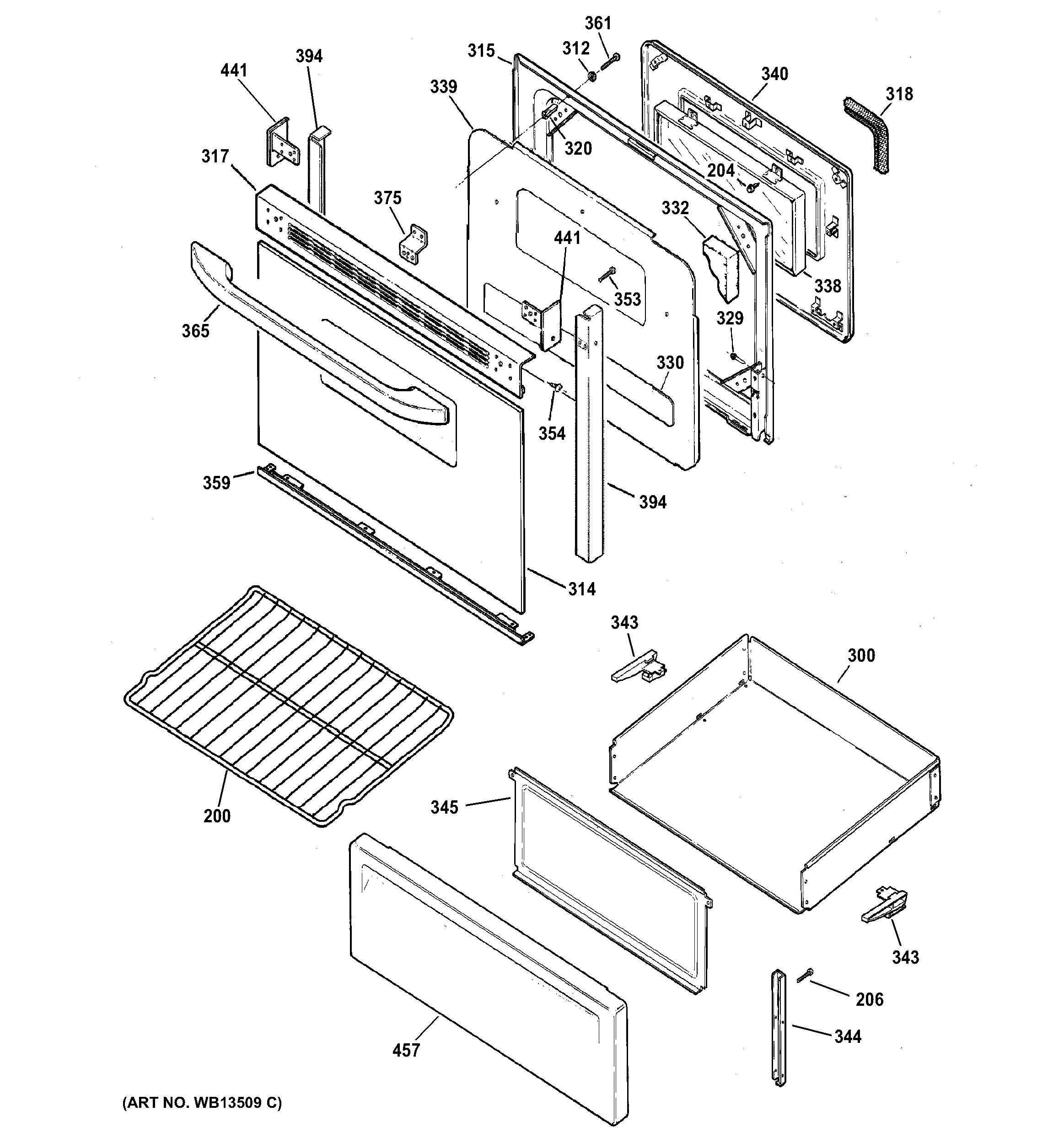 Door & drawer parts