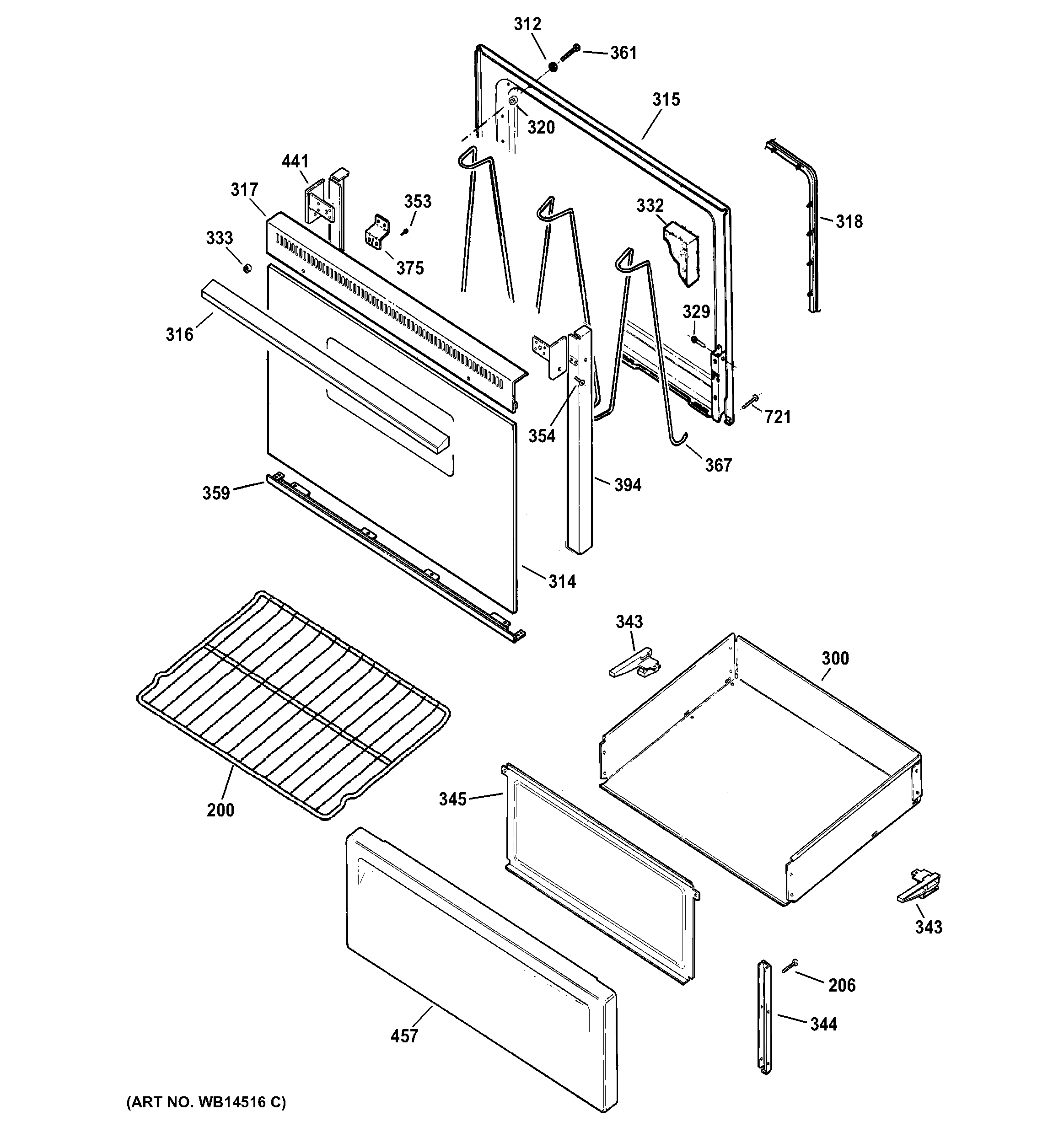 Door & drawer part