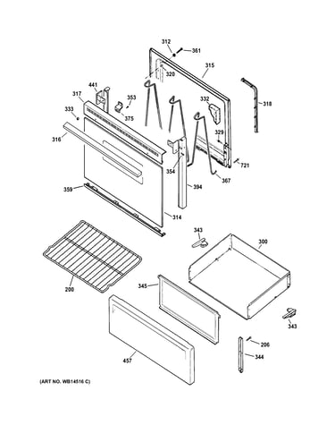 Door & drawer part