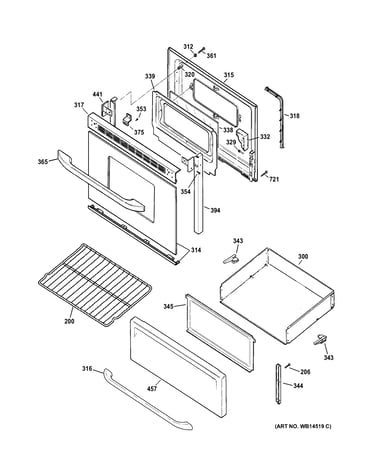 Door & drawer parts