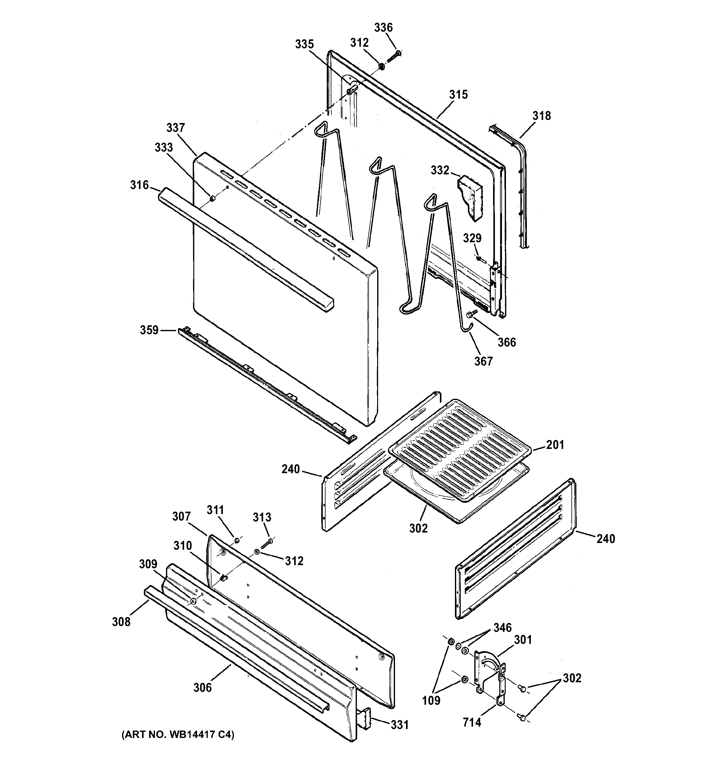Door & drawer parts