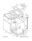 Cabinet, cover & top panel