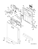Escutcheon & door assembly