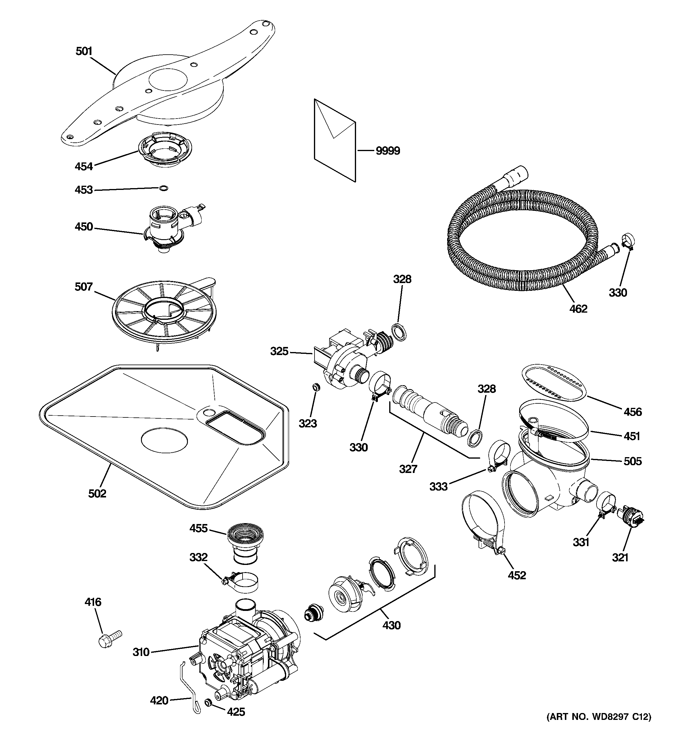 Motor-pump mechanism