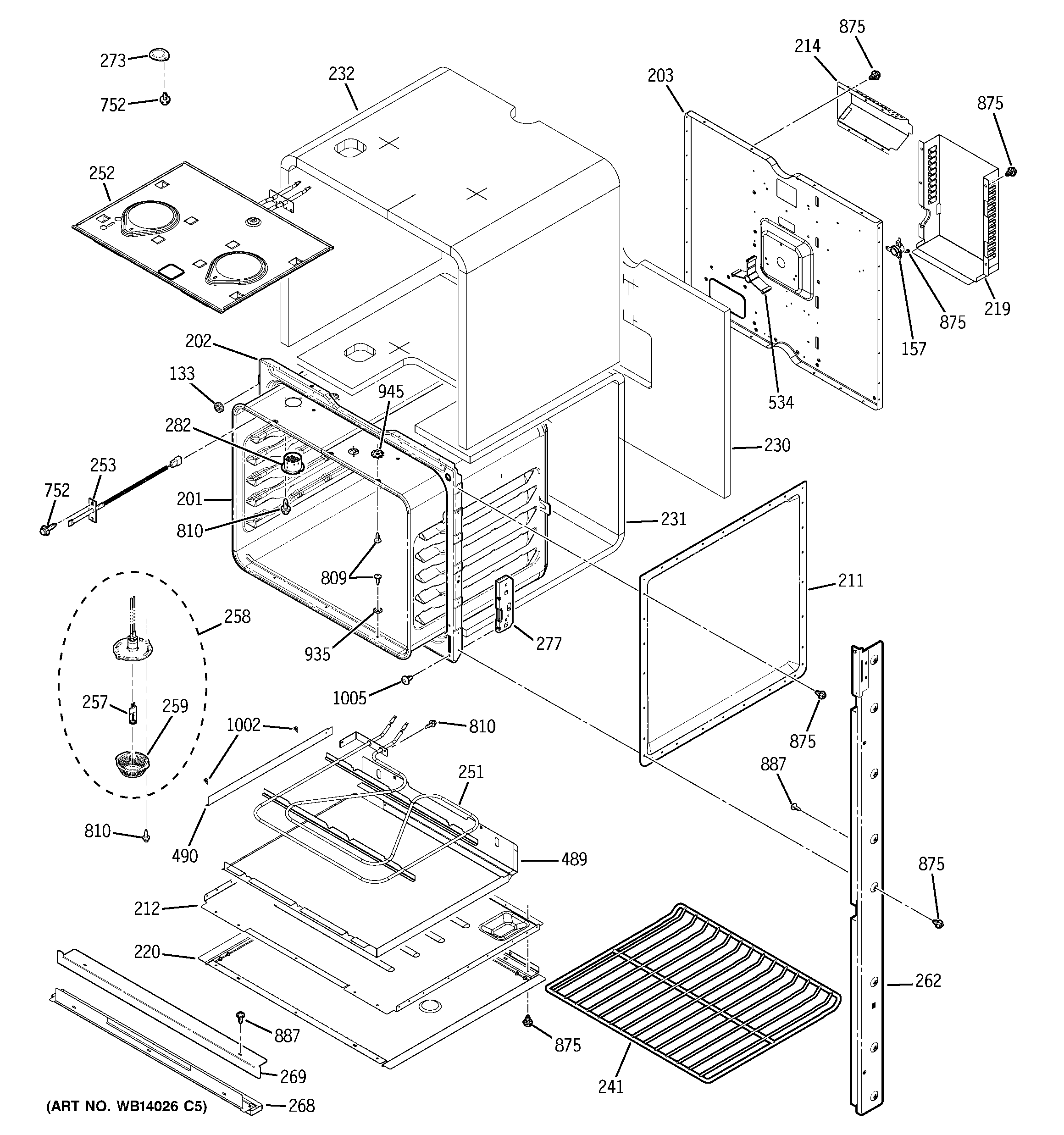 Lower oven