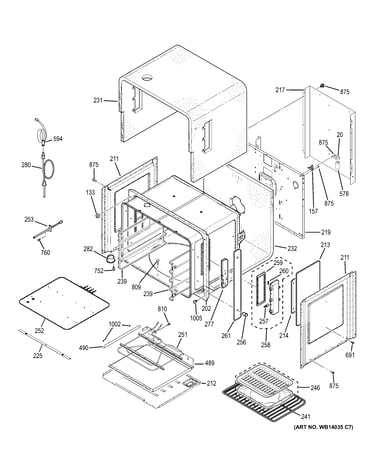 Upper oven
