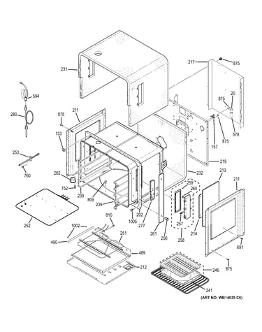 Upper oven