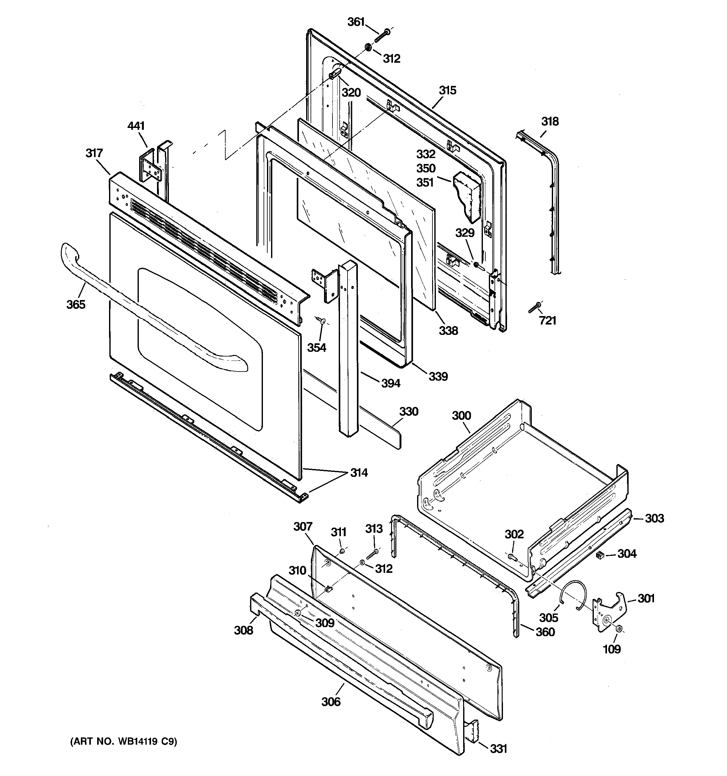 Door & drawer parts