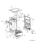 Cabinet & top panel