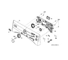GE PFDS451GL2WW control panel diagram