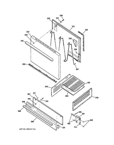 Door & drawer parts