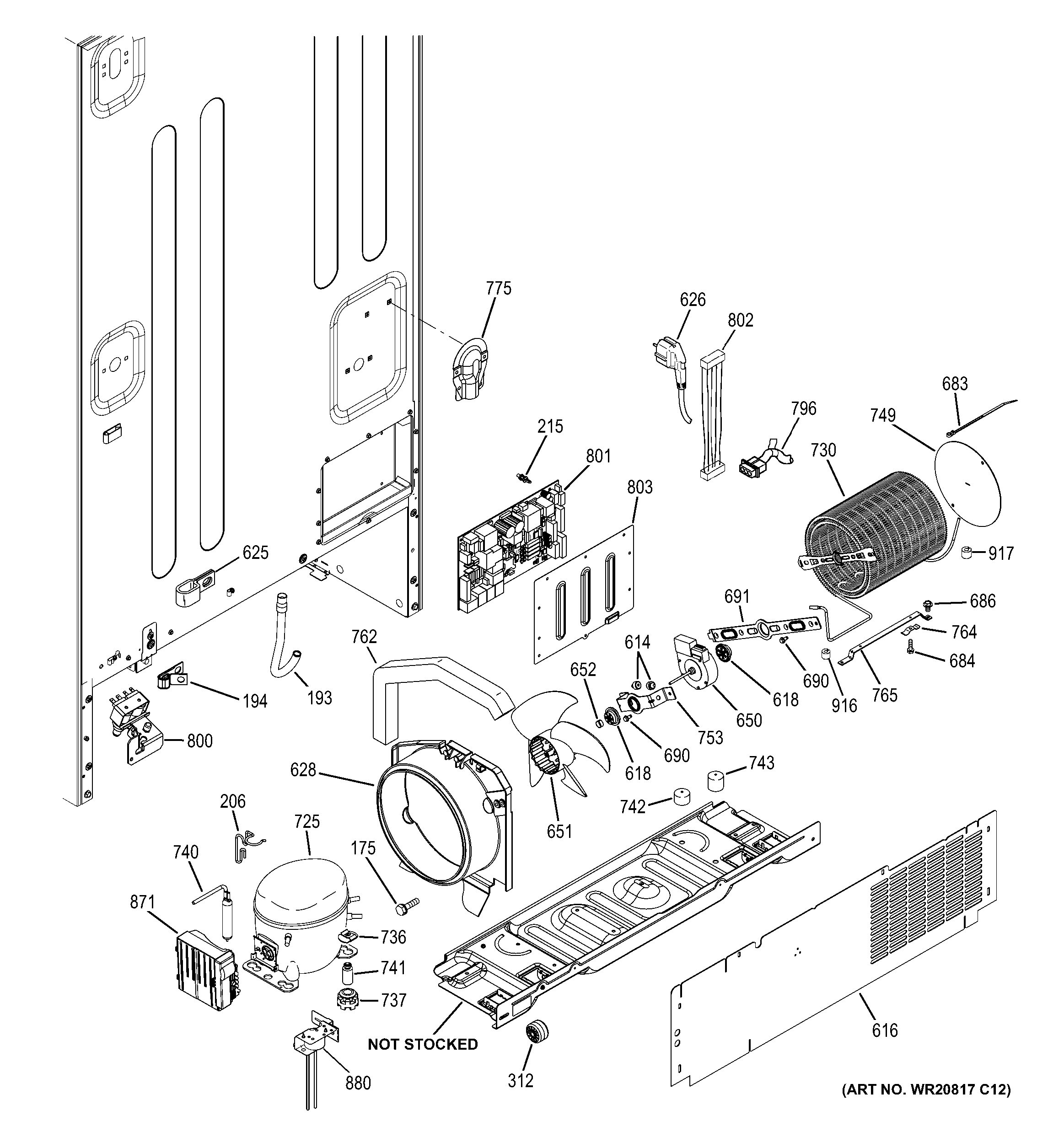 Machine compartment
