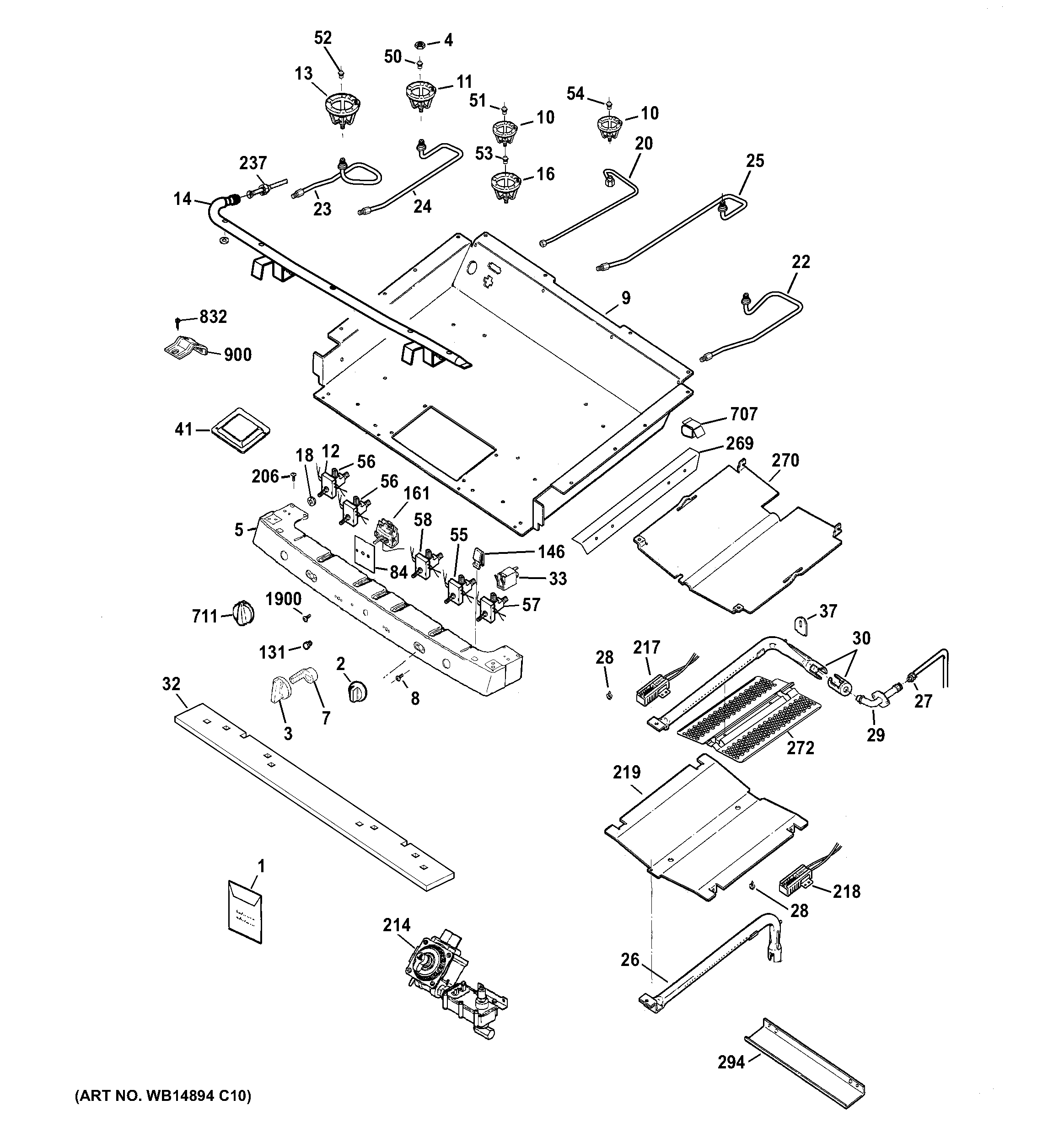 GAS & BURNER PARTS