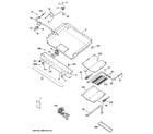 GE JGBP27DEM8WW gas & burner parts diagram